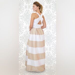 LulaKate Kenzie Top Ivory Bridal Bridesmaid Separates Size 10 NWT